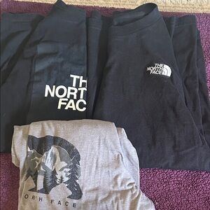 The North Face Black and Gray T-Shirt Collection